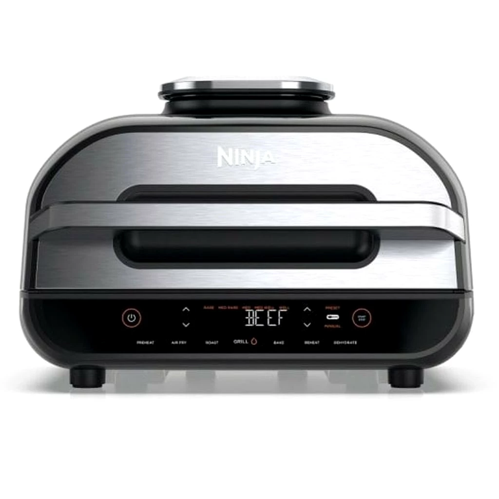 NINJA AG551EU Foodi Grill Max Heißluftfritteuse grau/silber