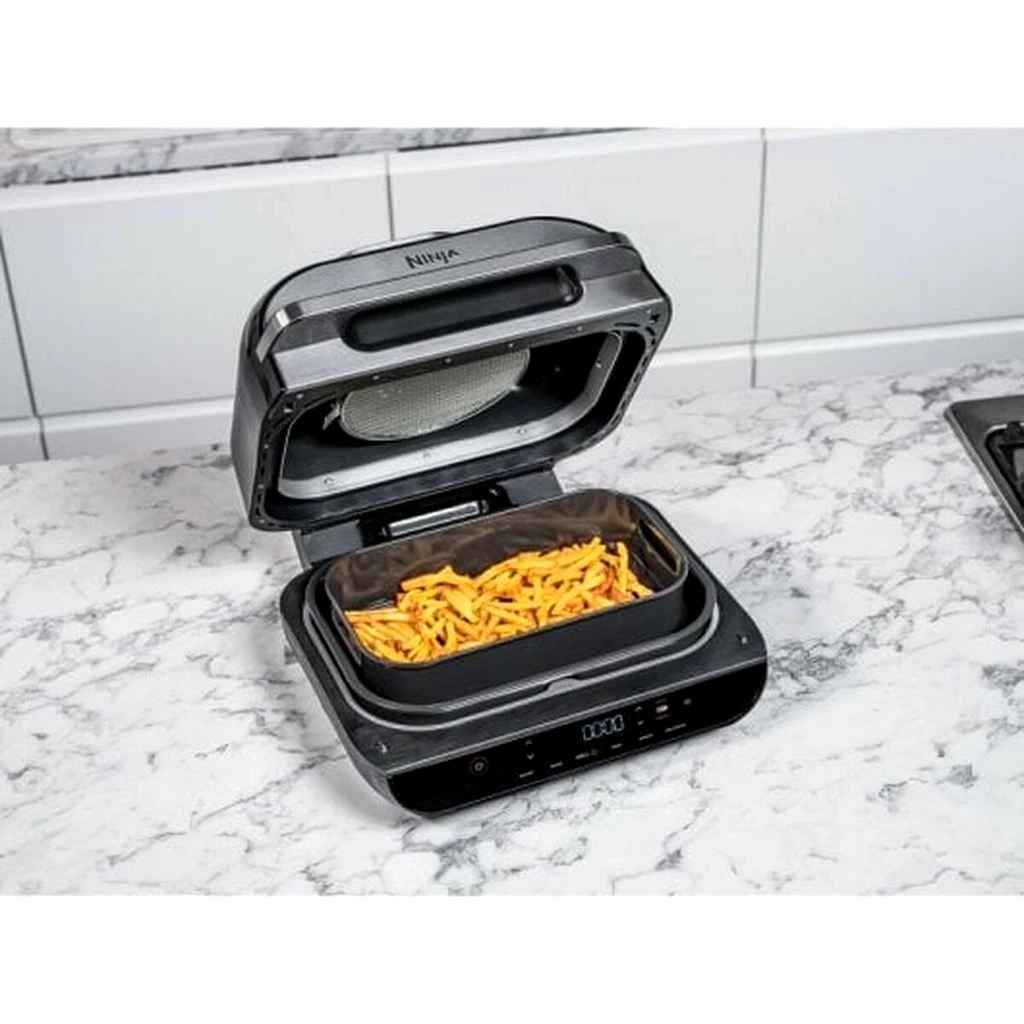 NINJA AG551EU Foodi Grill Max Heißluftfritteuse grau/silber