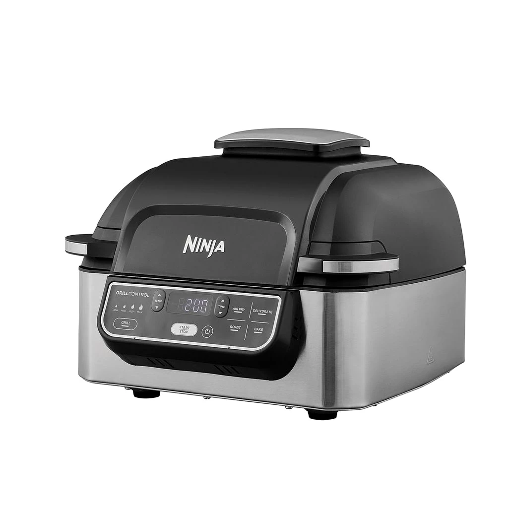 NINJA AG551EU Foodi Grill Max Heißluftfritteuse grau/silber