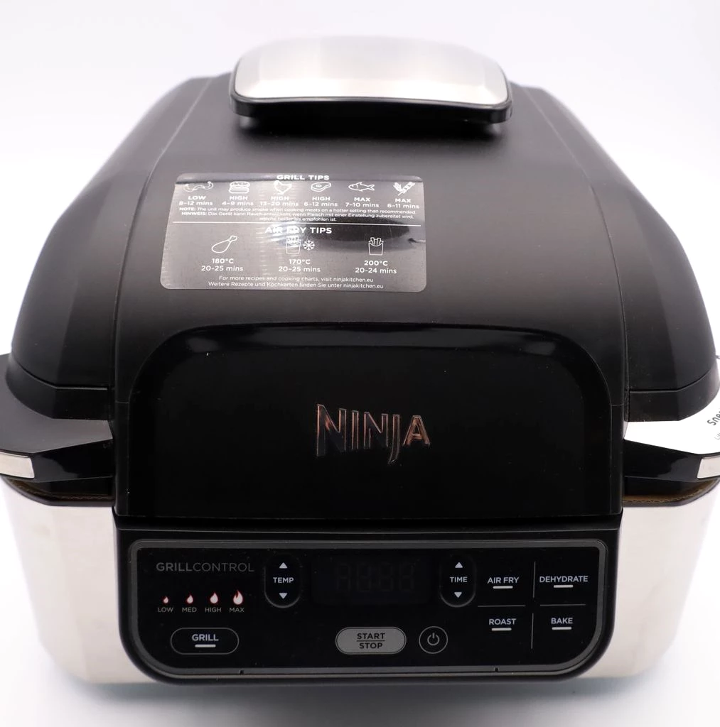 NINJA AG301EU Heißluftfritteuse schwarz/silber