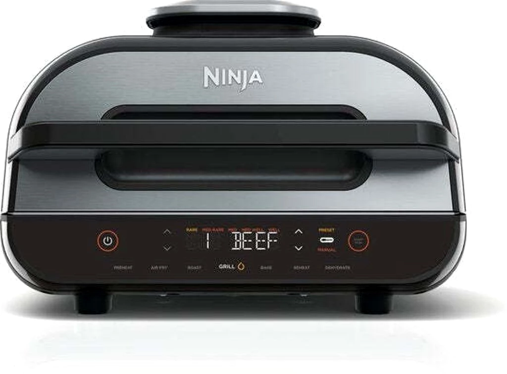 NINJA AG551EU Foodi Grill Max Heißluftfritteuse grau/silber